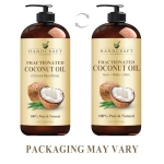Handcraft Blends Fractionated Coconut Oil - 16 Fl Oz - 100% Pure and Natural - Premium Grade Oil for Skin and Hair - Carrier Oil - Hair and Body Oil - Massage Oil - Hair Tonic - Image 5