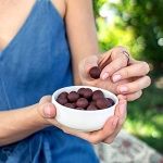 Dark Chocolate Covered Caramels By Lily's Sweets | Made with Stevia, No Added Sugar, Low-Carb, Keto Friendly | Fair Trade, Gluten-Free & Non-GMO Ingredients | 3.5 oz, 3 Pack - Image 3