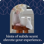 Quilted Northern Ultra Plush® Toilet Paper with Sweet Lilac & Vanilla Scented Tube, 6 Mega Rolls, 3-Ply Bath Tissue - Image 9