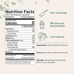 Stevia Sweetener Powder with Plant-based Erythritol, 4 Pounds ( 64 Ounces) | Keto, 0 Calorie, Low Carb, 4:1 Sugar Substitute, Natural Sweetener, Bitterless, Reb-A Stevia Leaf Extract, Non-GMO, Vegan - Image 6